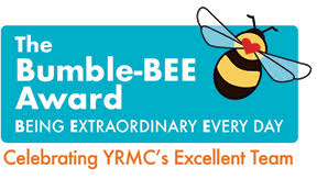 The Bumble-BEE Award -- Being extraordinary every day -- Celebrating YRMC's Excellent Team